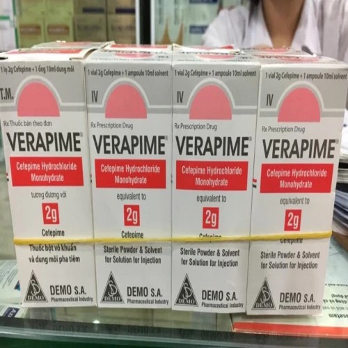 Verapime 2g - Thuốc kháng khuẩn hiệu quả của Hy Lạp