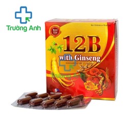 12B with Ginseng - Giúp bồi sức khỏe hiệu quả sức khỏe hiệu quả
