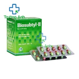 Biosubtyl-II Biopharco (viên) - Giúp điều trị tiêu chảy, viêm ruột hiệu quả
