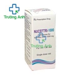 Nuceftri-1000 - Thuốc điều trị nhiễm khuẩn hiệu quả của Ấn Độ