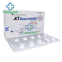 A.T Rosuvastatin 20 - Thuốc giúp hạ mỡ máu hiệu quả