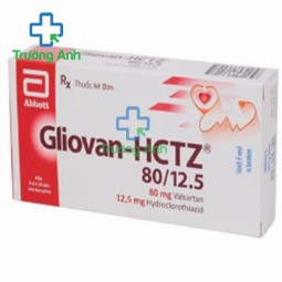 Gliovan-Hctz 80/12.5 - Thuốc điều trị tăng huyết áp , suy tim hiệu quả