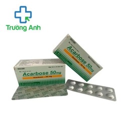 Acarbose 50mg Khapharco - Thuốc điều trị đái tháo đường tup 2