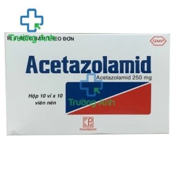 Acetazolamid - Thuốc giảm nhãn áp