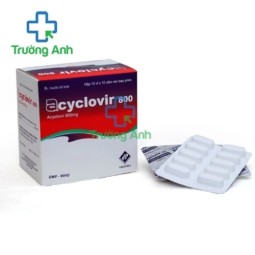 Acyclovir 800 Vidipha - Thuốc điều trị thủy đậu, zona hiệu quả