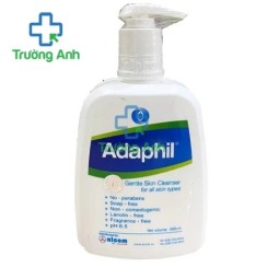 Adaphil Gentle Skin Cleanser 500ml Gamma - Sữa rửa mặt cho mọi loại da
