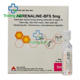 Adrenaline-BFS 5mg - Hồi sức tim phổi, choáng phản vệ hiệu quả