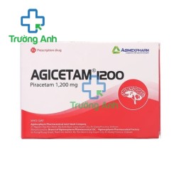 Agicetam 1200 Agimexpharm - Thuốc điều trị các tổn thương ở não hiệu quả