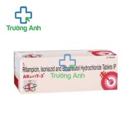 Akurit-3 Lupin - Thuốc điều trị và dự phòng lao hiệu quả
