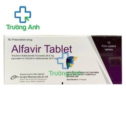 Alfavir Tablet 25mg Incepta - Thuốc điều trị viêm gan B hiệu quả