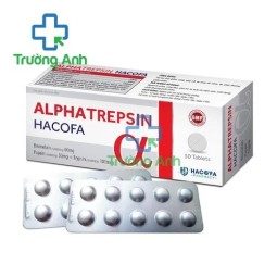 Alphatrepsin Hacofa - Hỗ trợ giảm sưng đau, phù nề hiệu quả