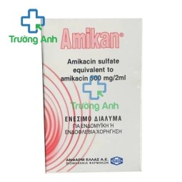 Amikan - Thuốc điều trị nhiễm khuẩn hiệu quả của Hy Lạp