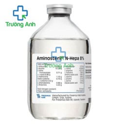 Aminosteril N Hepa 8% 500ml - Dung dịch truyền cung cấp chất đạm hiệu quả 