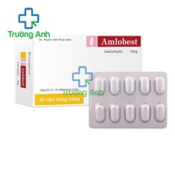 Amlobest 5mg TV.Pharm - Thuốc tăng huyết áp hiệu quả