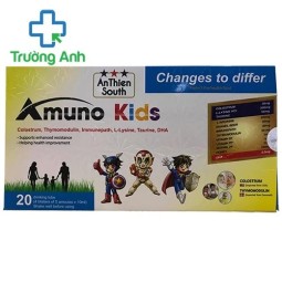 Amuno Kids - Giúp ăn ngon, hỗ trợ tăng cường sức đề kháng cho trẻ