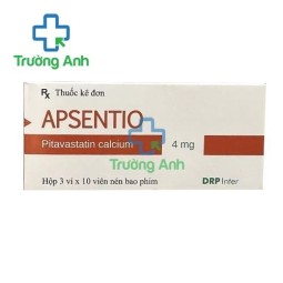 Apsentio 4mg - Pitavastatin 4mg DRP Inter