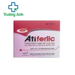 Atiferlic - Viên uống bổ sung sắt cho người lớn và trẻ em của An Thiên