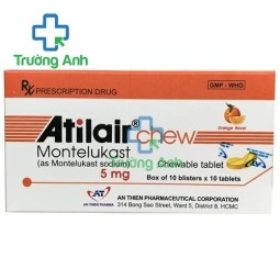 Atilair chew - Thuốc phòng và điều trị hen phế quản hiệu quả của An Thiên