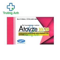 Atovze 10/10 - Thuốc làm giảm cholesterol máu hiệu quả của Savipharm