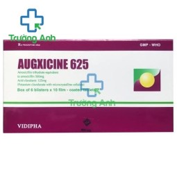 Augxicine 625 - Thuốc điều trị nhiễm khuẩn hiệu quả của Vidipha