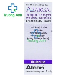 Azarga - Thuốc nhỏ mắt hiệu quả của Alcon