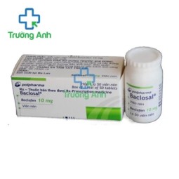 Baclosal 10mg - Thuốc giãn cơ và tăng trưởng lực cơ