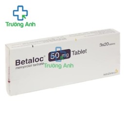 Betaloc 50mg - Thuốc điều trị cao huyết áp hiệu quả 