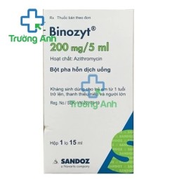 Binozyt 200mg/5ml - Thuốc điều trị nhiễm khuẩn hiệu quả