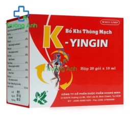 BỔ KHÍ THÔNG MẠCH K-YINGIN- Giúp bổ khí huyết, hoạt huyết hiệu quả của Khang Minh