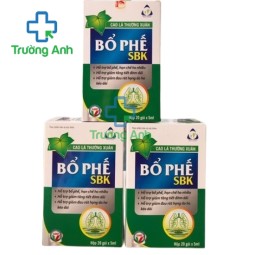 Bổ phế SBK Vinpharma - Hỗ trợ giảm ho, giảm đau rát họng hiệu quả