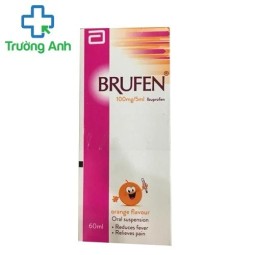 Brufen syrup - Thuốc hạn sốt ở trẻ em hiệu quả