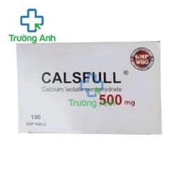 Calsfull - Thuốc điều trị thiếu calcium của công ty Phong Phú