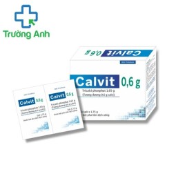 Calvit 0,6g DHG - Giúp điều trị còi xương ở trẻ em hiệu quả