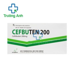 Cefbuten 200mg - Thuốc điều trị nhiễm khuẩn cấp tính hiệu quả