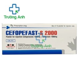 Cefopefast-S 2000 Tenamyd - Thuốc điều trị nhiễm khuẩn hiệu quả