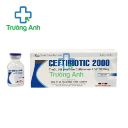 Ceftibiotic 2000 Tenamyd - Thuốc điều trị nhiễm khuẩn hiệu quả