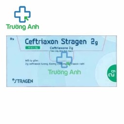 Ceftriaxon Stragen 2g - Thuốc điều trị nhiễm khuẩn hiệu quả