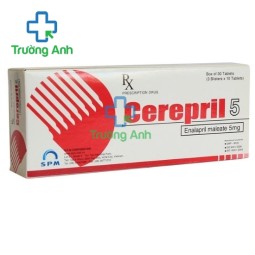 Cerepril 5mg - Thuốc điều trị cao huyết áp vô căn hiệu quả