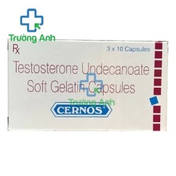 Cernos 40mg Sun Pharma - Thuốc điều trị thiểu năng tuyến sinh dục nam giới