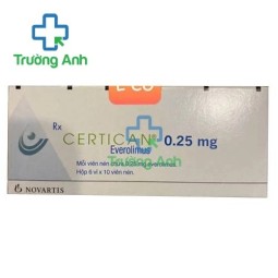 Certican 0.25mg - Thuốc điều trị đào thải tạng ghép của Thụy Sỹ