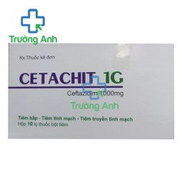 Cetachit 1g Pharbaco - Thuốc điều trị nhiễm khuẩn hiệu quả