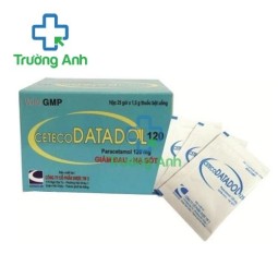 Ceteco datadol 120 - Thuốc giảm đau hạ sốt hiệu quả của Foripharm