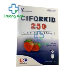 Ciforkid 250 US Pharma - Thuốc điều trị nhiễm khuẩn