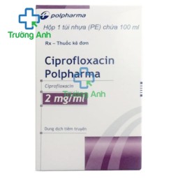 Ciprofloxacin Polpharma 2mg/ml (200ml) - Thuốc điều trị nhiễm khuẩn hiệu quả