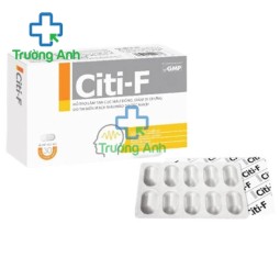 Citi-F - Hỗ trợ làm tan cục máu đông hiệu quả   