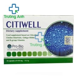 Citiwell Erbex - Hỗ trợ tăng cường tuần hoàn máu não hiệu quả