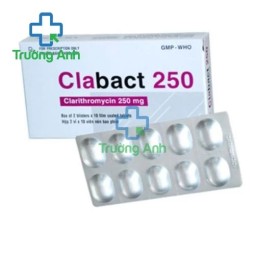 Clabact 250 - Thuốc điều trị viêm phế quản hiệu quả của DHG