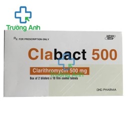 Clabact 500 - Thuốc điều trị viêm phế quản hiệu quả của DHG