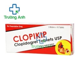 Clopikip - Clopidogrel 75mg Madras Pharma