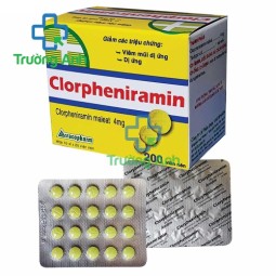 Clorpheniramin 4mg Vacopharm (500 viên) - Thuốc điều trị viêm mũi dị ứng hiệu quả